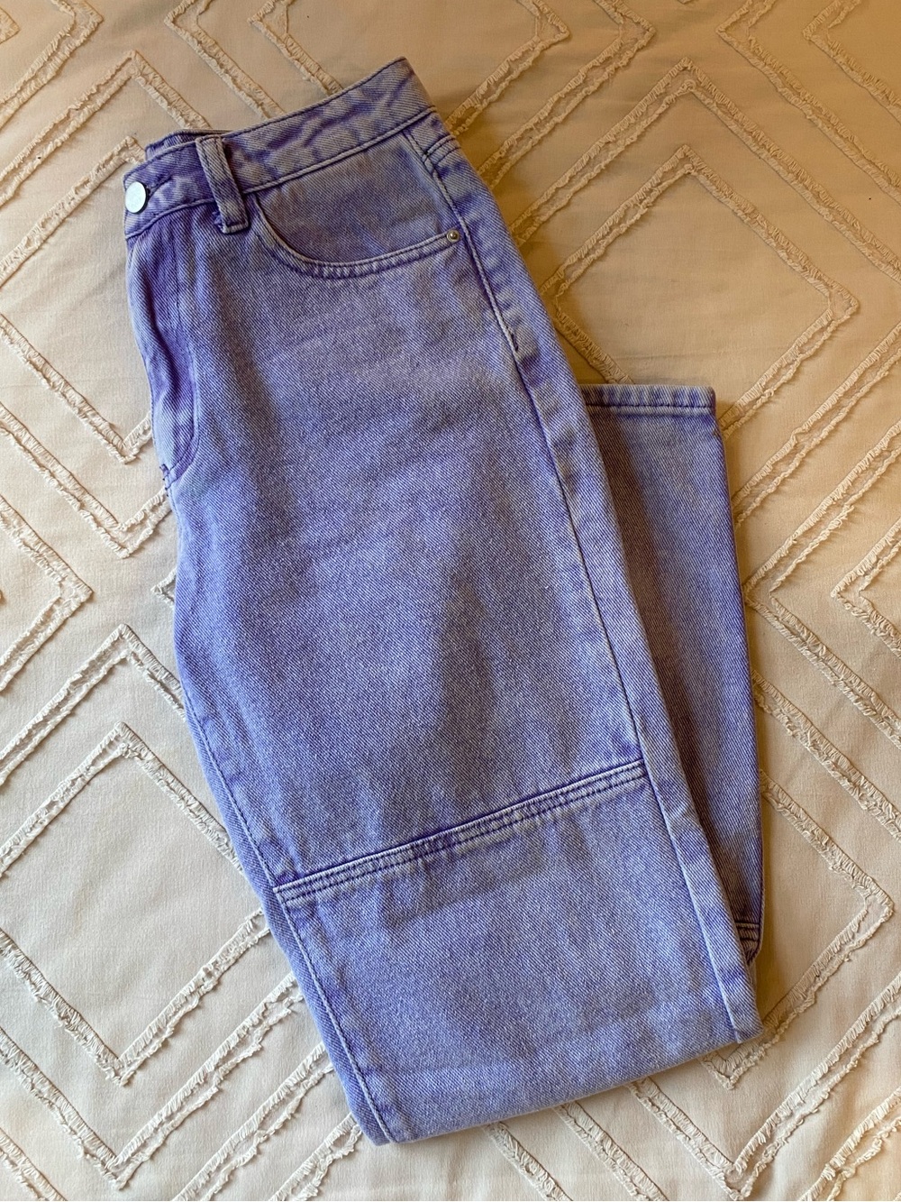 Lavender High-Rise Jeans